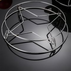 不锈钢锅架家用厨房置物架多功能架子加厚隔热支架防烫收纳蒸架